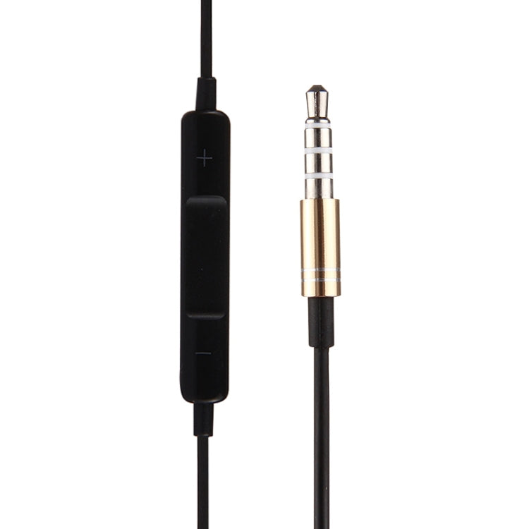 3.5毫米插頭 入耳式耳機  帶線控+麥克風  黑色線身