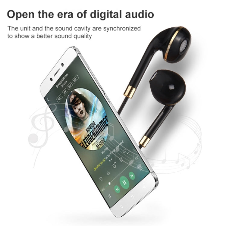 3.5毫米插頭 入耳式耳機  帶線控+麥克風  黑色線身