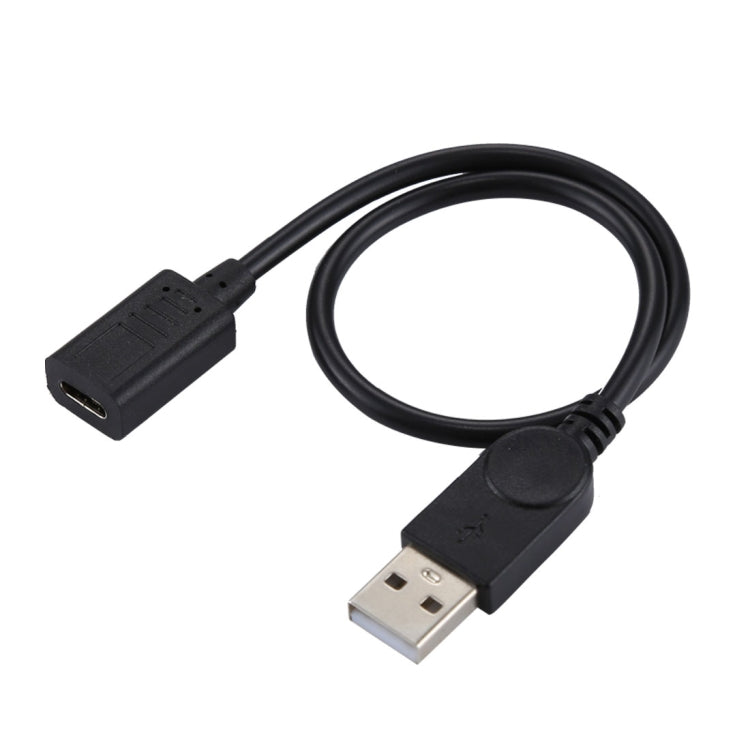 Type-C母頭 轉 USB2.0公頭 轉接線 線長：33cm