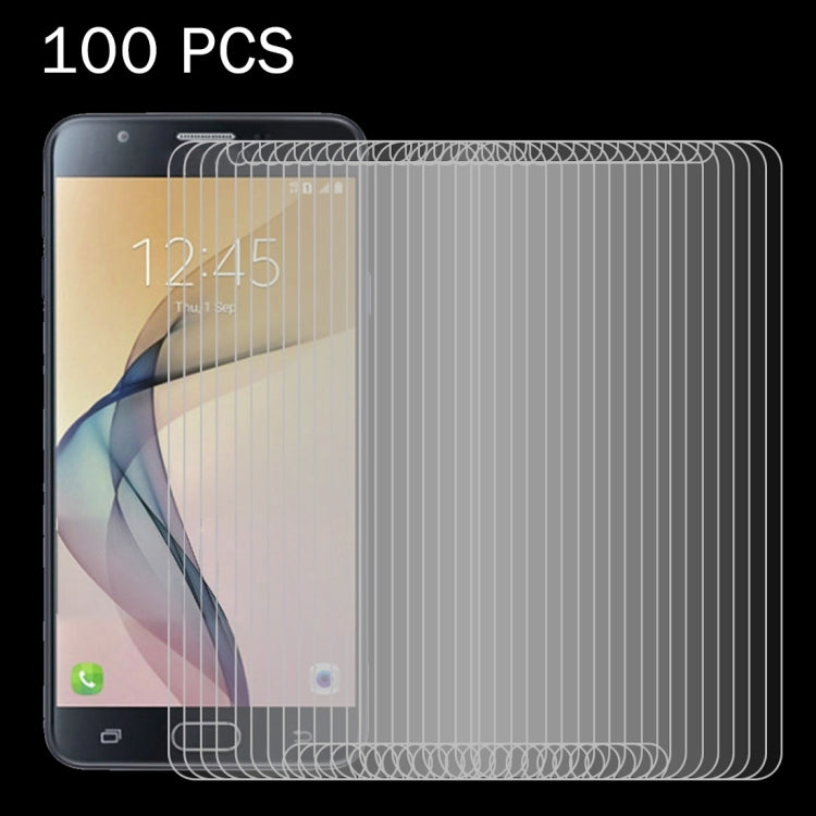 10個裝 適用於三星蓋樂士 J7 Prime 0.26mm厚度 9H表面硬度 2.5D弧邊 鋼化玻璃保護膜
