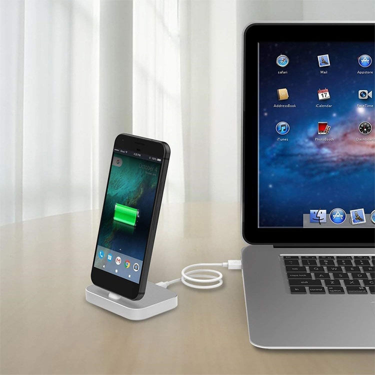 Type-C充電接口 鋁合金底座充電器