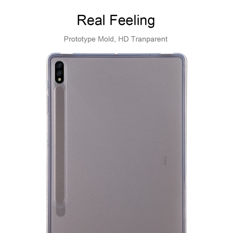 適用於三星 Galaxy Tab S7 Plus 0.75毫米防摔外光面內磨砂TPU保護殼
