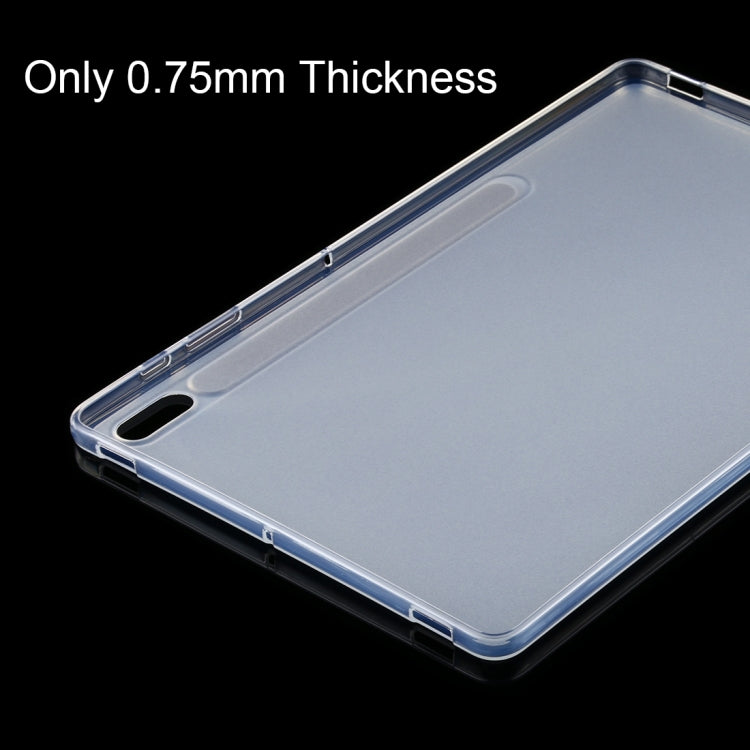適用於三星 Galaxy Tab S7 Plus 0.75毫米防摔外光面內磨砂TPU保護殼