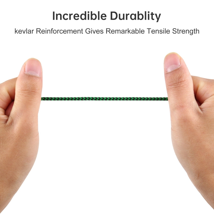 3條一賣 K10 3.5mm公頭對公頭 尼龍編織音頻線，長度：1m