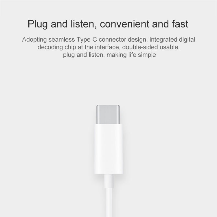 榮耀 AM33 Type-C 經典降噪入耳式有線耳機，支持線控&通話