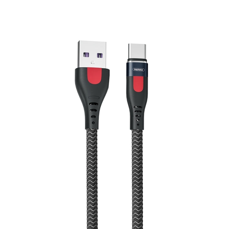 REMAX RC-188a 1m 5A USB 轉USB-C / Type-C 樂速Pro鋁合金編織快充數據線