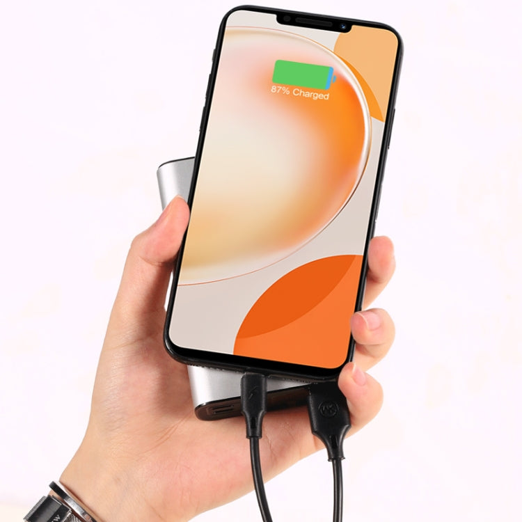 WK WDC-105m 2.4A Micro USB 全速Pro數據線，長度：25cm