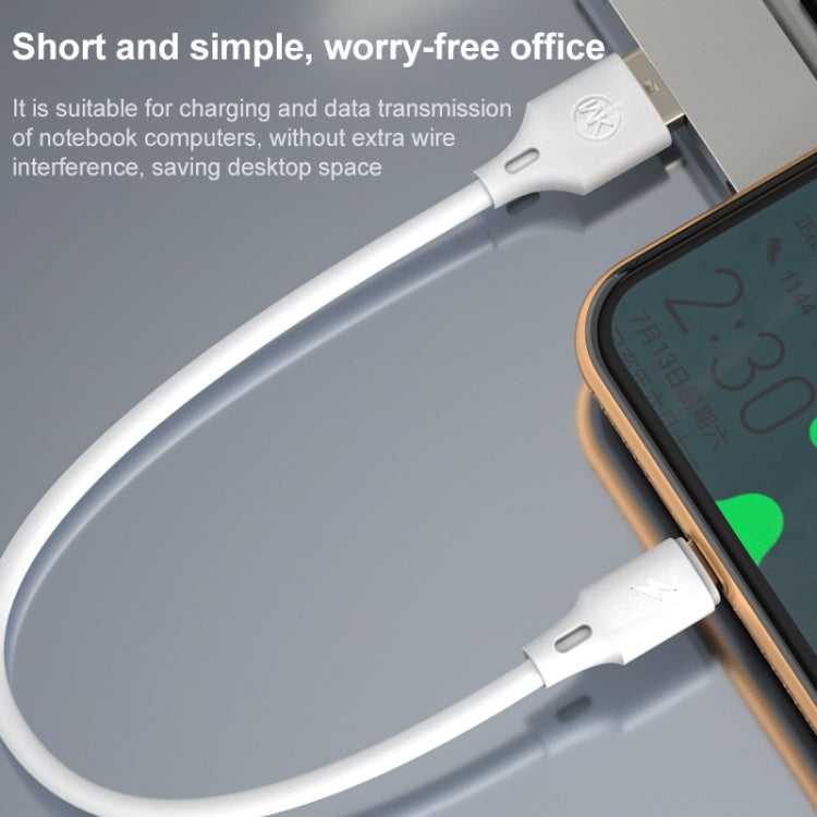 WK WDC-105m 2.4A Micro USB 全速Pro數據線，長度：25cm