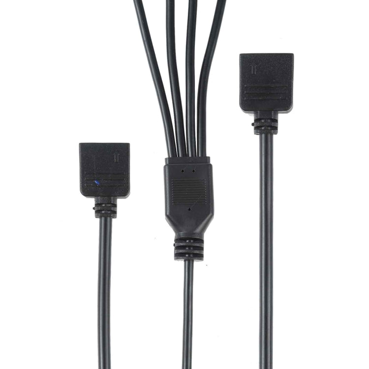 3針5V 一分四 主板AURA RGB 電腦風扇延長線 適用於華碩