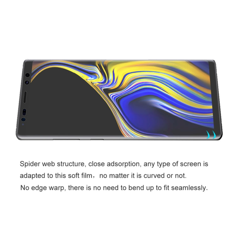 恩凱 草帽王子 蓋樂世Note 9  TPU+TPE+PET材質 0.1mm 3D全屏保護軟膜 水凝膜