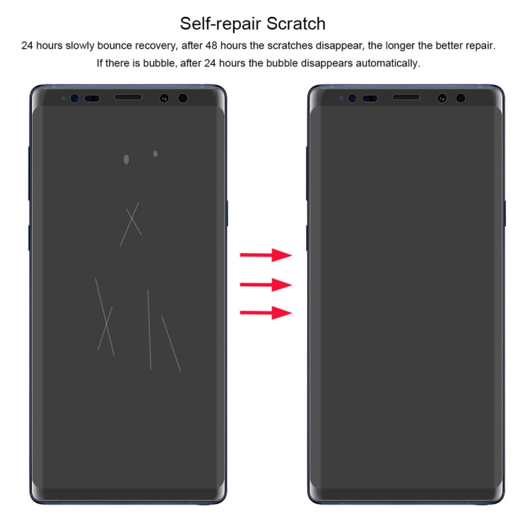 恩凱 草帽王子 蓋樂世Note 9  TPU+TPE+PET材質 0.1mm 3D全屏保護軟膜 水凝膜