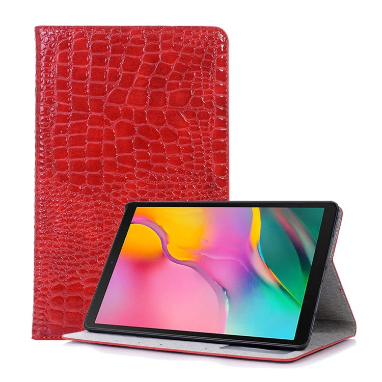適用於三星Galaxy Tab A 10.1  T510 / T515 鱷魚紋左右翻蓋皮套 帶支架&卡槽&錢包
