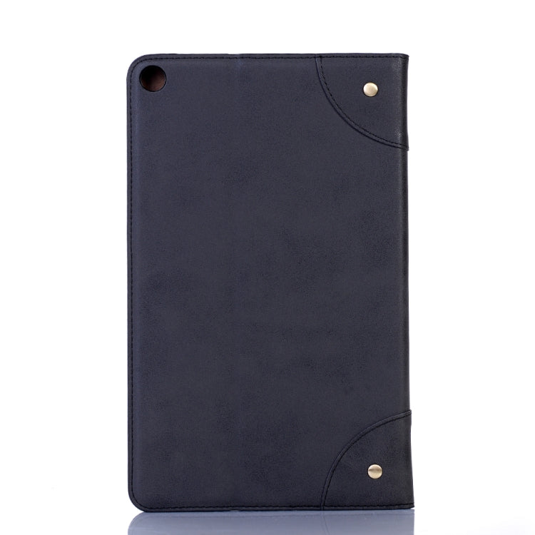適用於三星Galaxy Tab A 10.1  T510 / T515 復古書本左右翻蓋皮套 帶支架&卡槽&錢包