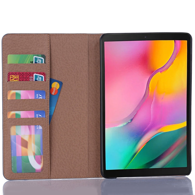 適用於三星Galaxy Tab A 8  P200 / P205 復古書本左右翻蓋皮套 帶支架&卡槽&錢包
