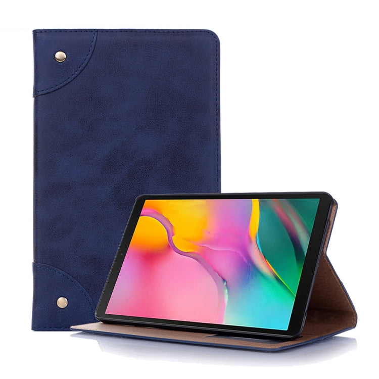 適用於三星Galaxy Tab A 8  P200 / P205 復古書本左右翻蓋皮套 帶支架&卡槽&錢包