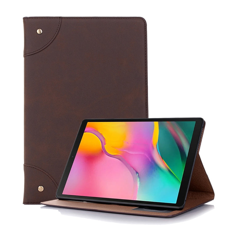 適用於三星Galaxy Tab S5e 10.5 T720 / T725 復古書本左右翻蓋皮套 帶支架&卡槽&錢包