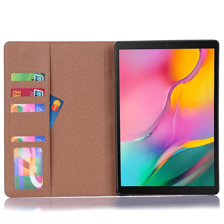 適用於三星Galaxy Tab S5e 10.5 T720 / T725 復古書本左右翻蓋皮套 帶支架&卡槽&錢包
