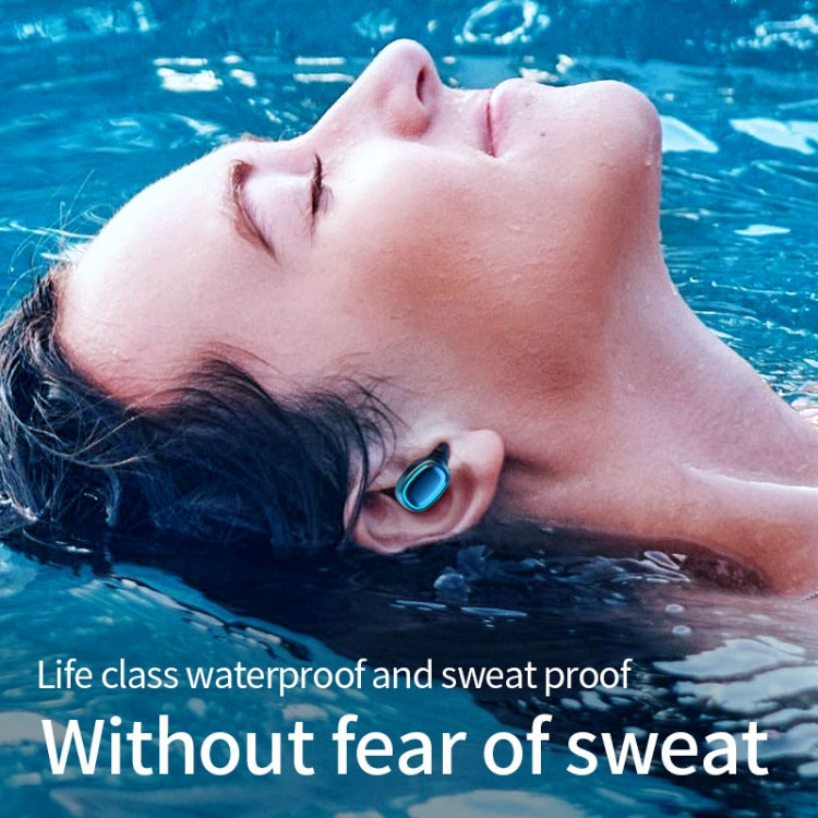 C1 藍牙5.0 TWS無線觸控數顯煙囪抽拉式藍牙耳機 帶充電倉