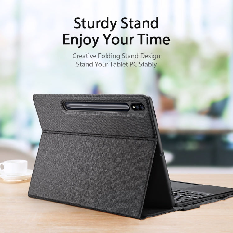 DUX DUCIS 可分體超薄藍牙平板鍵盤皮套 適用於三星 Galaxy Tab S8 Plus  / S7 FE  / S7 Plus