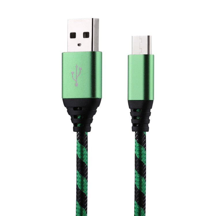 USB 轉 Type-C 尼龍編織充電數據線 長度：1m