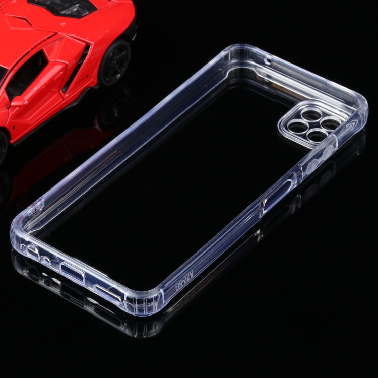 適用於三星 Galaxy A22 5G TPU+PC四角防摔透明保護殼