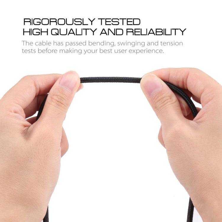 U型 Type-C公 轉 USB公尼龍編織充電數據線