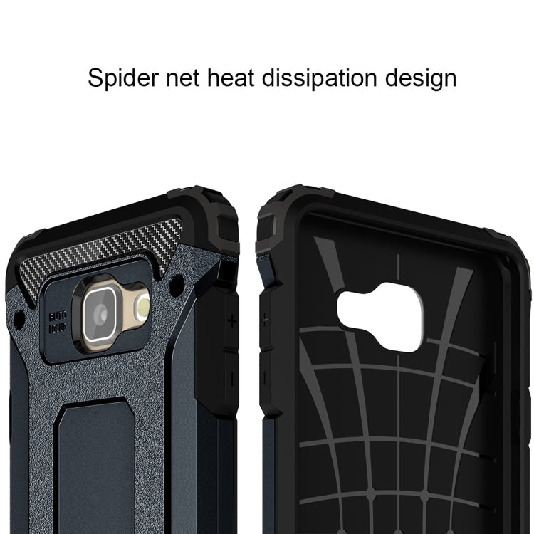 適用於三星Galaxy A5  / A510 金剛鐵甲殼 TPU+PC組合殼