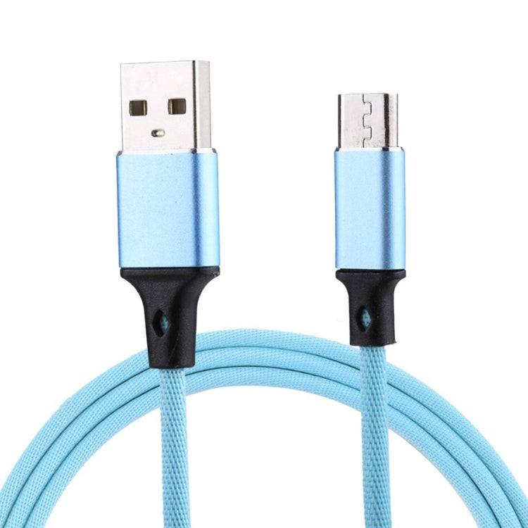 2A輸出 USB 轉 Micro USB 尼龍編織充電數據線 長度：1m