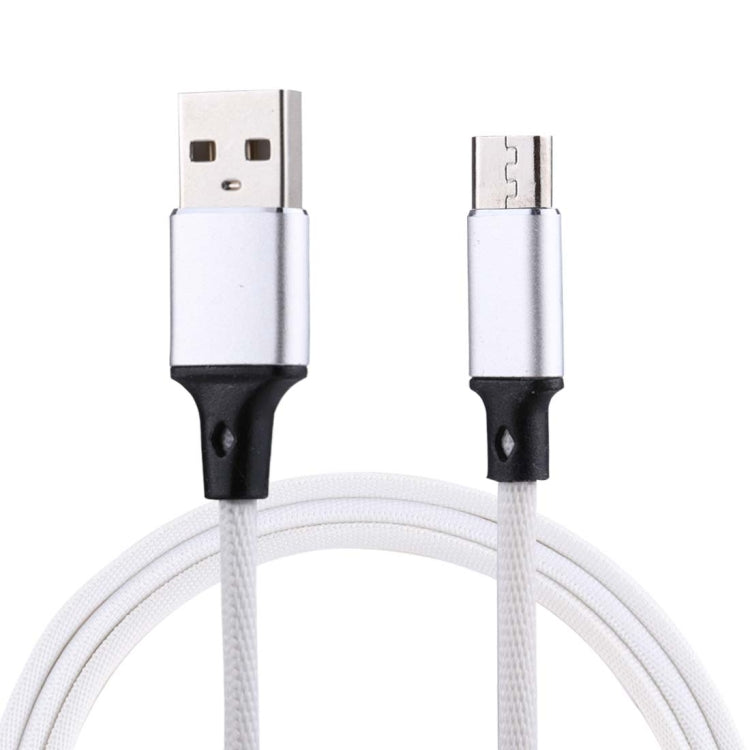2A輸出 USB 轉 Micro USB 尼龍編織充電數據線 長度：1m