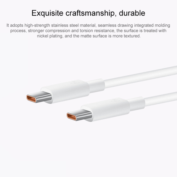 原裝華為 CC800 6A USB Type-C 轉 USB Type-C數據線，長度：1.8m