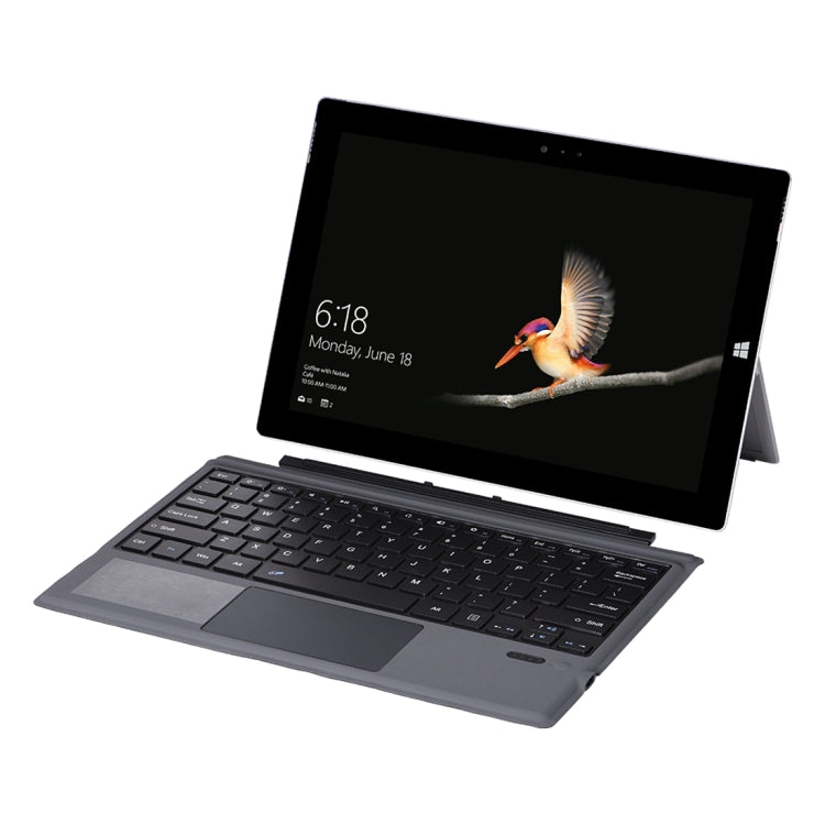1089A-C 適用於微軟Surface pro3 / pro4 / pro 2017 / pro6 / pro7 通用磁性吸附藍牙3.0平板鍵盤皮套