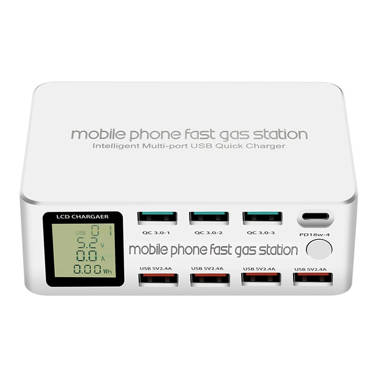 818D 8合一 多功能USB充電智能插座