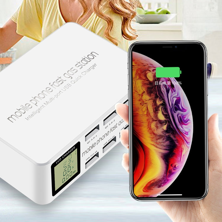 818D 8合一 多功能USB充電智能插座