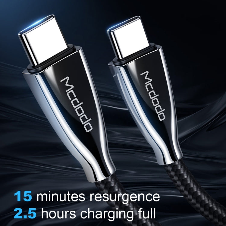 麥多多 CA-5890 卓越系列 3A Type-C 轉 Type-C 數據線，線長：1.5米