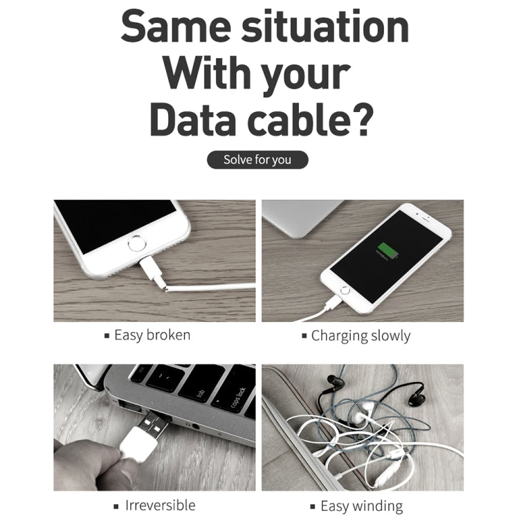 麥多多 CA-6431 飛魚系列 Type-C 轉 USB LED數據線，線長：1.2米