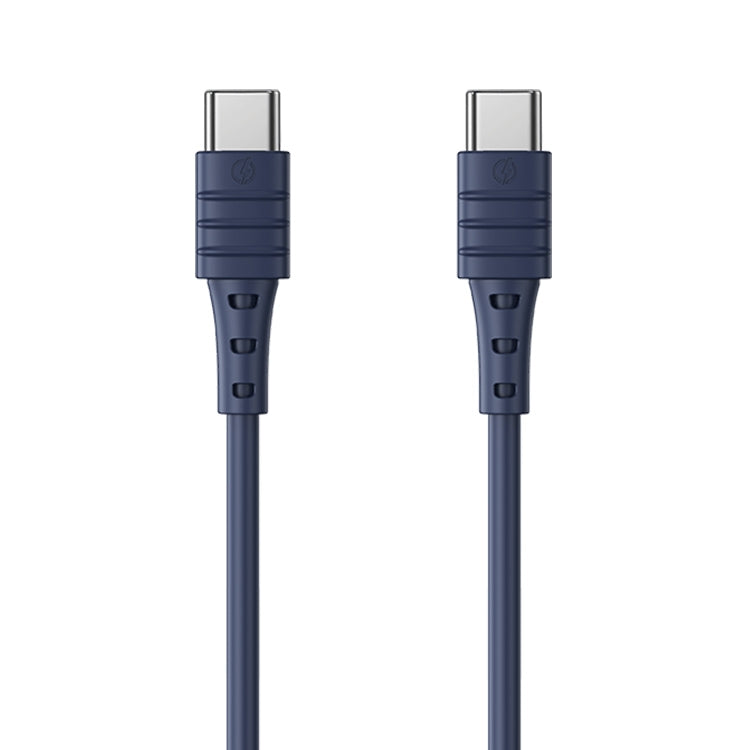 REMAX RC-068 零感系列 PD 65W Type-C轉Type-C 高彈TPE快充數據線，長度：1m