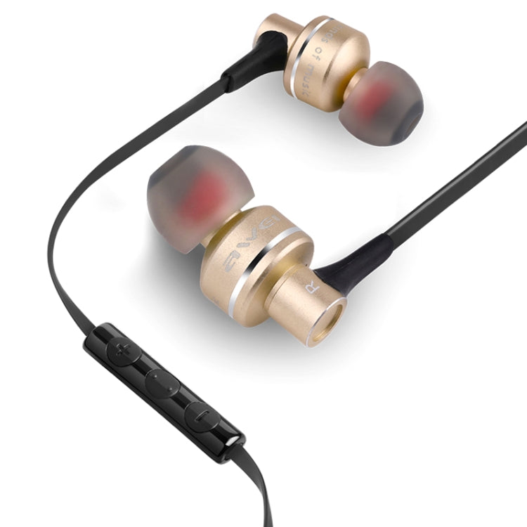 awei ES-10TY TPE 3.5mm入耳式線控耳機 線長1.2米