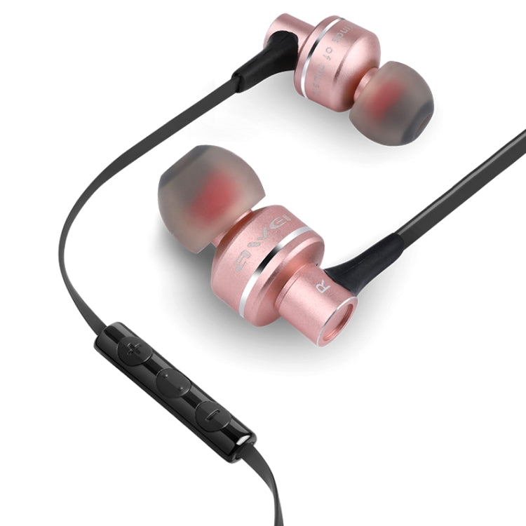 awei ES-10TY TPE 3.5mm入耳式線控耳機 線長1.2米