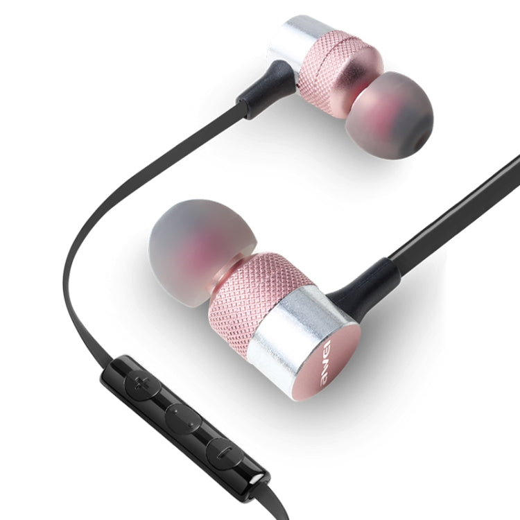 awei ES-20TY TPE 3.5mm入耳式線控耳機 線長1.2米