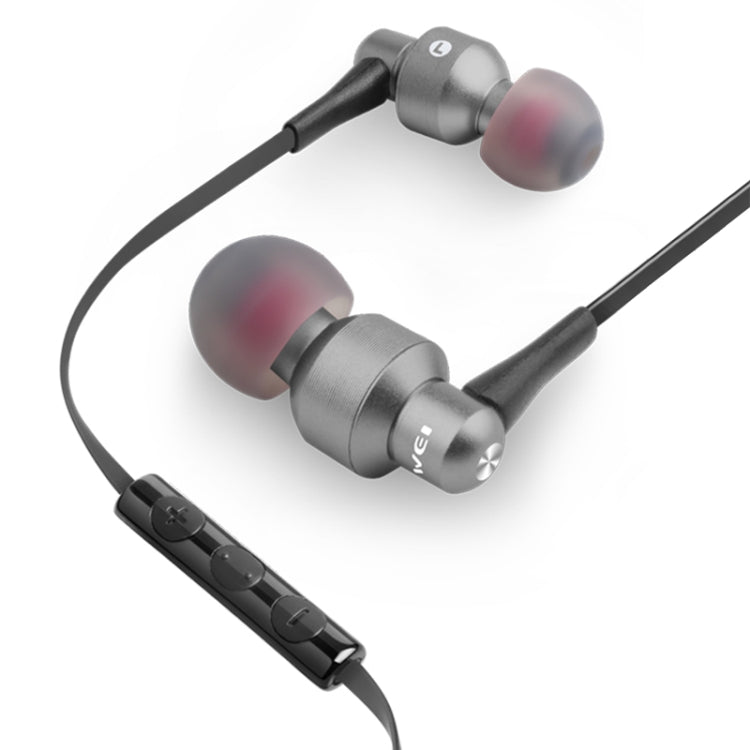 awei ES-50TY TPE 3.5mm入耳式線控耳機 線長1.2米