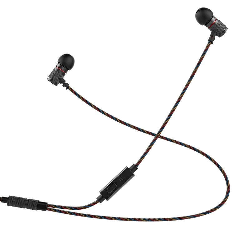 awei ES-660i TPE 編織紋3.5mm入耳式線控耳機 線長1.2米