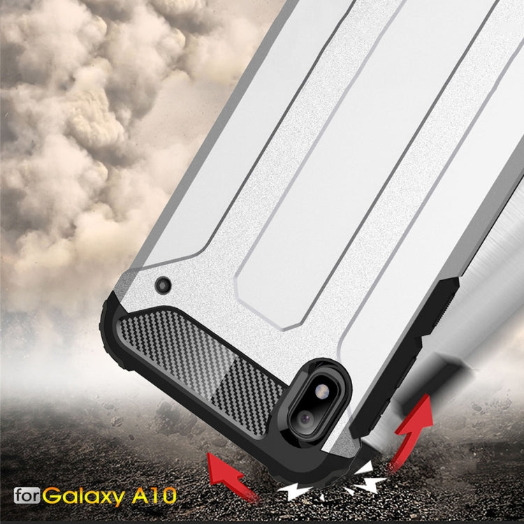 適用於三星 Galaxy A10 金剛鐵甲殼 TPU+PC組合殼