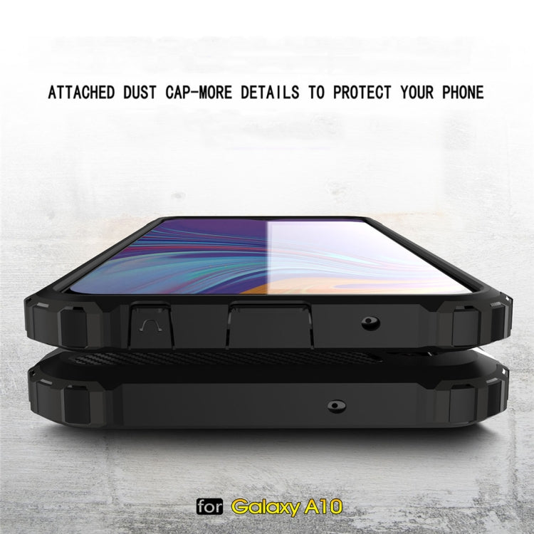 適用於三星 Galaxy A10 金剛鐵甲殼 TPU+PC組合殼