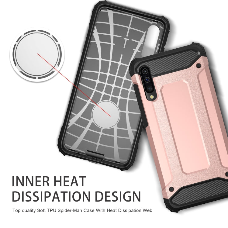 適用於三星 Galaxy A50 金剛鐵甲殼 TPU+PC組合殼