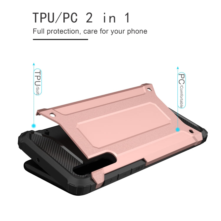 適用於三星 Galaxy A50 金剛鐵甲殼 TPU+PC組合殼