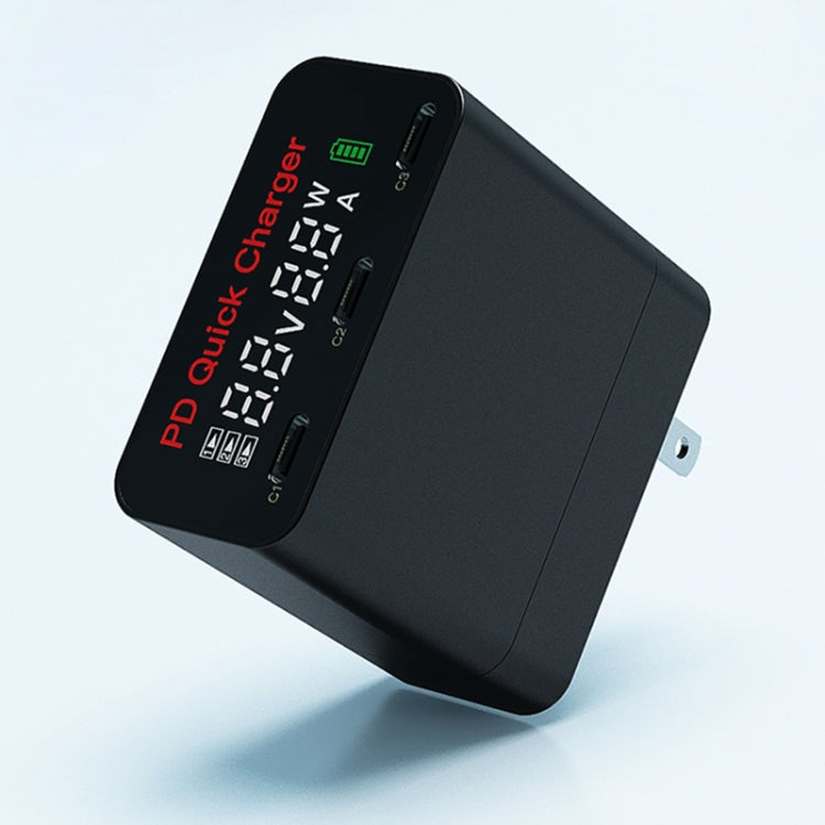 WLX-X8 65W 3口PD充電插排，美規