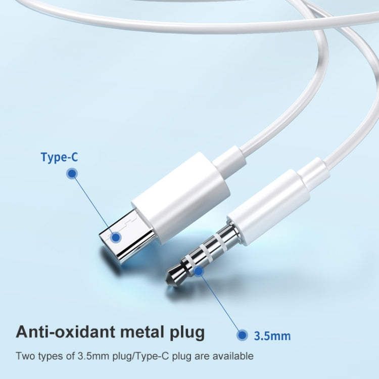 WK YA-02 優品系列 3.5mm插口入耳式有線通話音樂耳機, 線長：1.2m