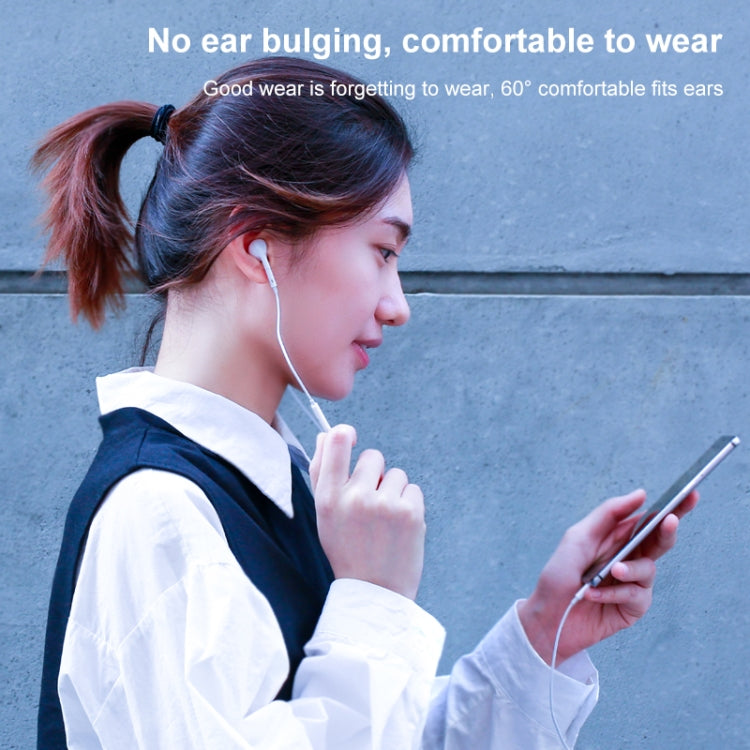 WK YA-02 優品系列 3.5mm插口入耳式有線通話音樂耳機, 線長：1.2m