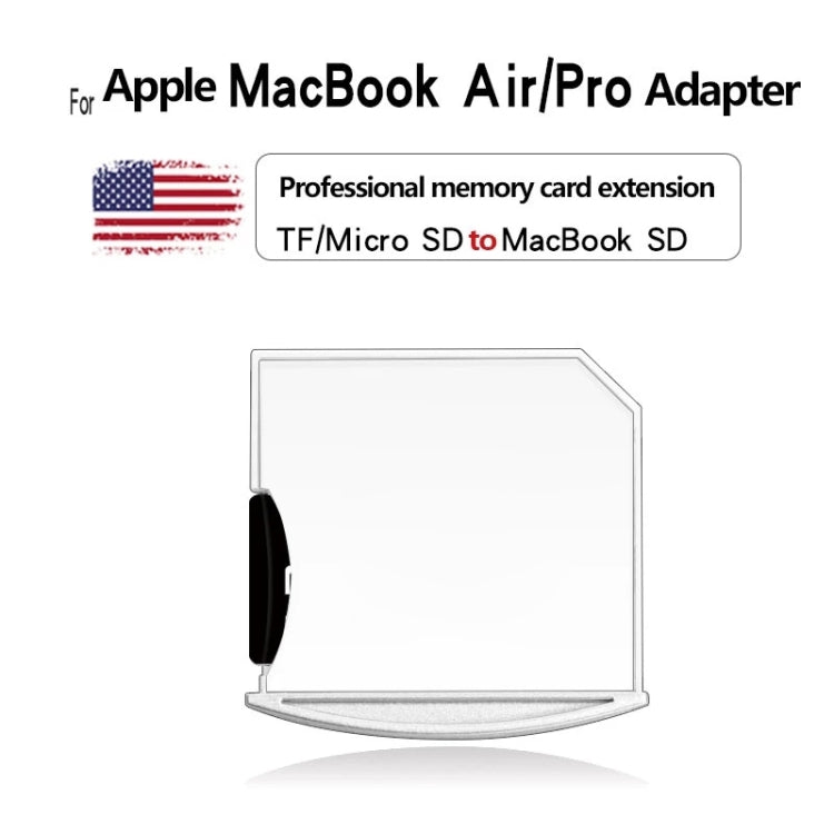 適用於Macbook Air / Pro TF轉SD硬盤拓展適配器 支持512GB