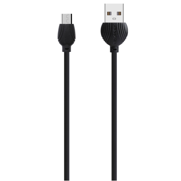 awei CL-61 2合一 2.5A Mirco USB 充電+傳輸鋁合金編織線數據線，線長：1m